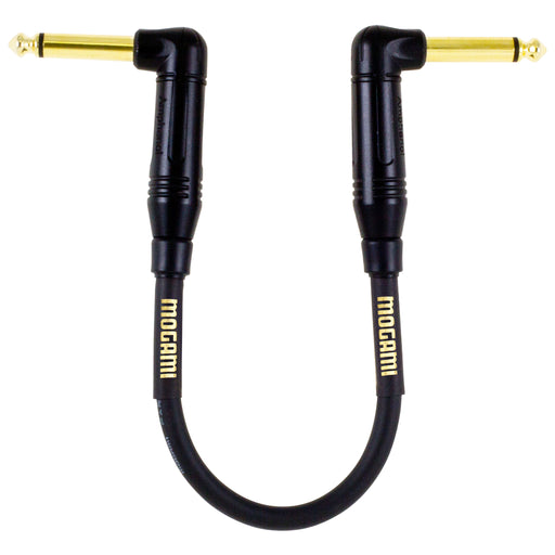 Mogami Gold Series 1.5 FT Patch Cable Angled Plugs