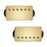 Bare Knuckle Boot Camp Series Old Guard Humbucker Set 53mm Gold Covers