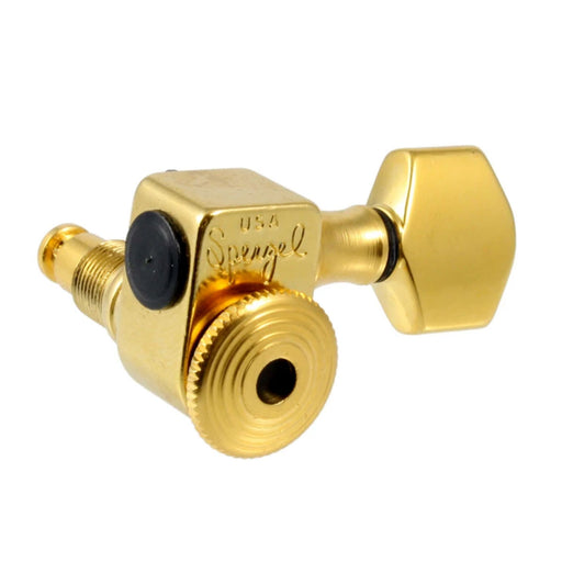 Sperzel 6-in-line Staggered Locking Tuners Gold TK-7467-002