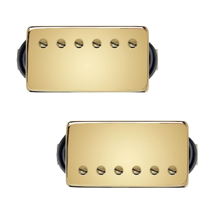 Bare Knuckle Stormy Monday Humbucker Pickup Set 50mm Gold Covers