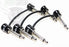 George L's PRE-MADE 3" Inch Pedal Effects PATCH CABLE - Black (SET OF 3)