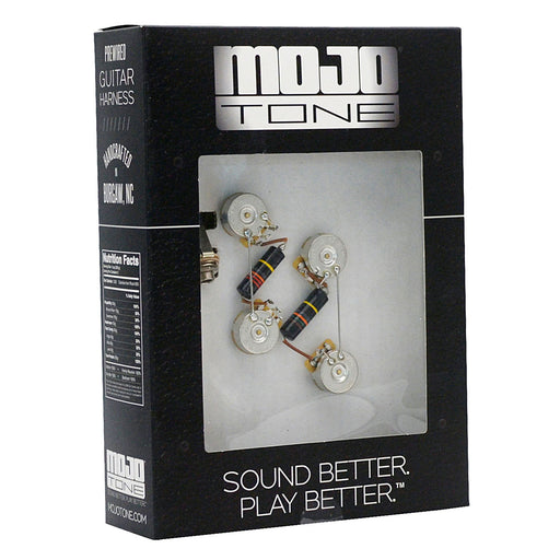 Mojotone Pre-Wired Premium Historic Les Paul Wiring Harness (Short Shaft)