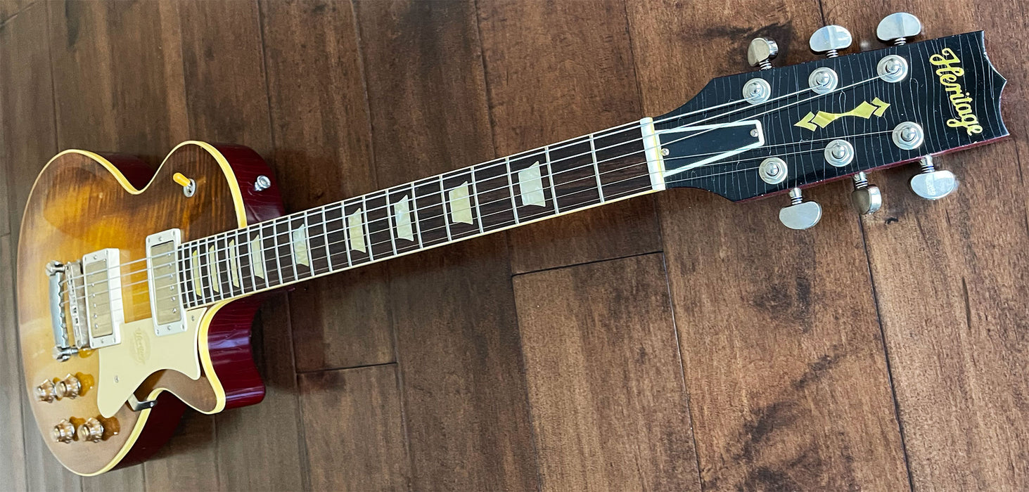 Heritage Custom Shop Core H-150 Guitar Aged Dirty Lemon Burst HC1230339