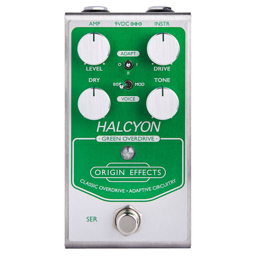 Origin Effects Halcyon Green Overdrive Pedal