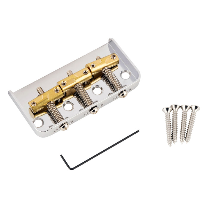 Fender 3-Saddle Custom Cut-Off Vintage-Style Tele Bridge Comp Saddles 0990809000