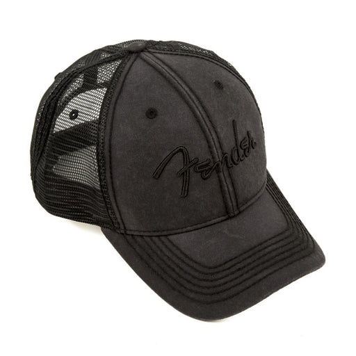 Fender Blackout Trucker Hat One Size Fits Most 9106644000