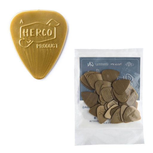 36-Pack Dunlop HEV210R Herco Vintage '66 Light Gauge Guitar Picks