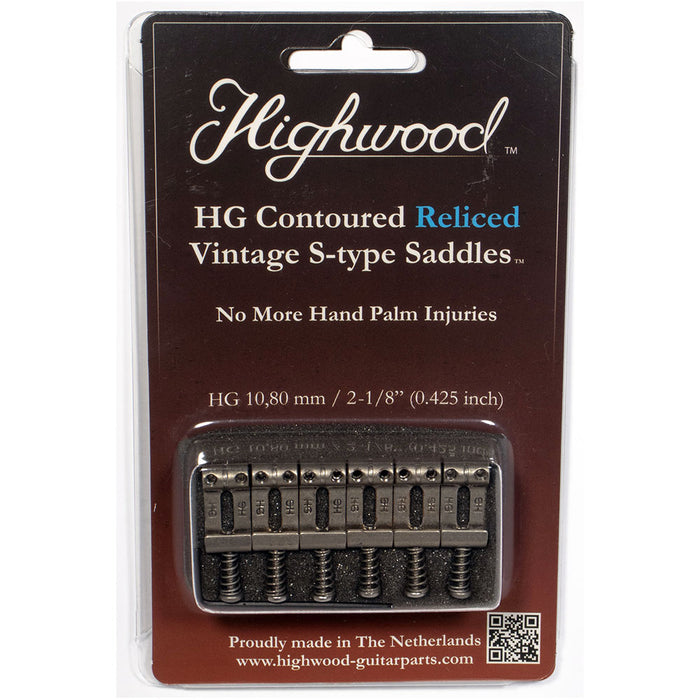 Highwood HG-10.80 mm / 0.425 inch (54mm 2 1/8") Vintage Saddles Reliced