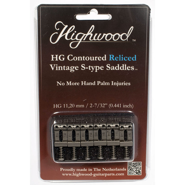 Highwood HG-11.20 mm / 0.441 inch (56mm 2 7/32") Vintage Saddles Reliced
