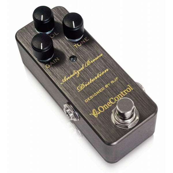 One Control Anodized Brown Distortion箱付き One Control Anodized Brown Distortion By BJF | Vision Guitar
