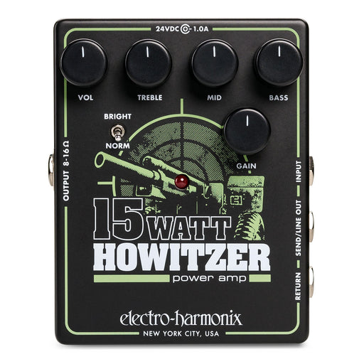 Electro-Harmonix 15 Watt Howitzer Guitar Preamp Power Amp