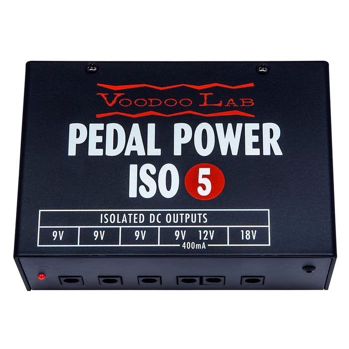 Voodoo Lab Pedal Power ISO-5 Isolated 9 Volt Power Supply
