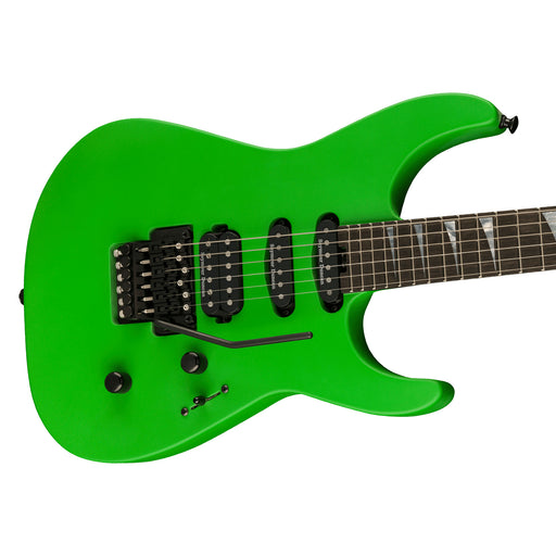 Jackson American Series Soloist SL3 Ebony Fingerboard Satin Slime Green 2802601825
