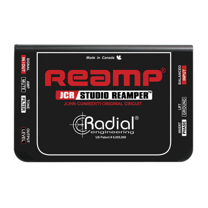 Radial Engineering Reamp® JCR™ Studio Reamper