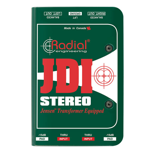 Radial JDI Stereo High Performance 2-Channel Passive Direct Box