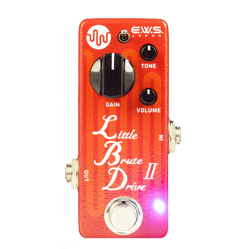 EWS Little Brute Drive 2 (LBD2) Smooth Compact Classic Distortion Pedal