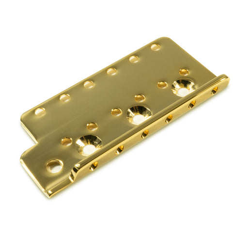 Kluson Replacement Vintage Lefty Tremolo Bridge Top Plate Gold KVTPLHG