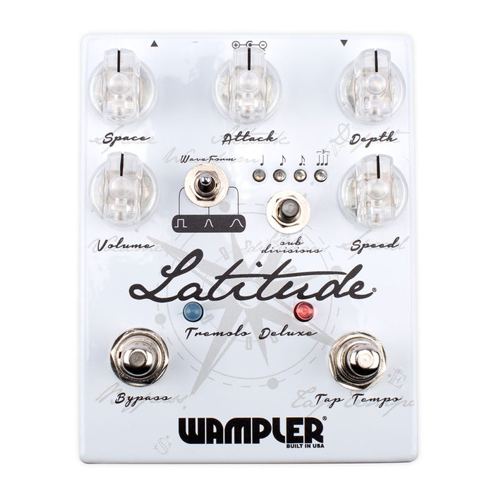 Wampler Pedals Latitude Tremolo Deluxe With Tap Tempo