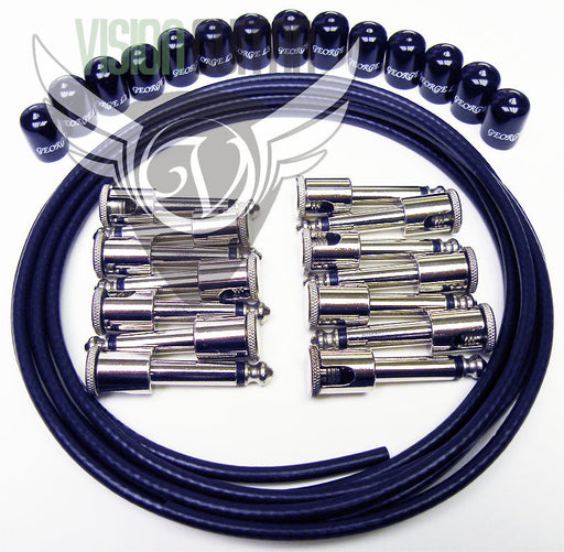 George L's Pedalboard Effects Cable SUPER SIZE KIT (7 Complete Cables)