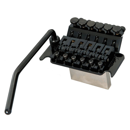 Schaller Lockmeister 6 Tremolo Assy 37mm Block R2 Nut Black 13010437.12.20