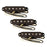 Lollar Special S Strat Flat Pole Pickup Set Cream Covers