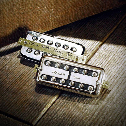 Lollar Lollartron Filtertron Traditional Mount Vintage Pickup Set Aged Nickel