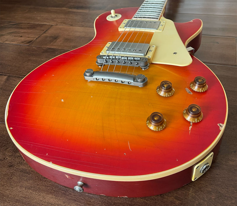Nash LP60 Gibson Les Paul Conversion Electric Guitar Cherry Burst