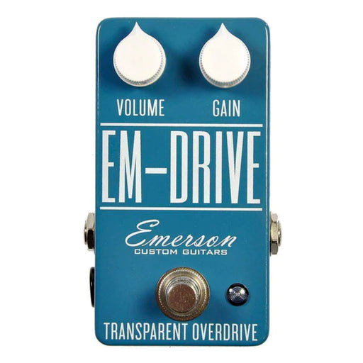 Emerson Custom EM-Drive Mach 2 Overdrive Pedal Torquoise