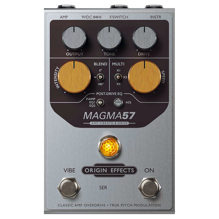 Origin Effects  MAGMA57 Amp Vibrato & Drive Pedal
