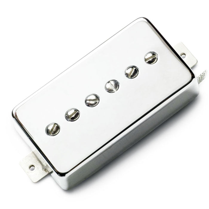 Lindy Fralin Hum-Cancelling P-90 In Humbucker Nickel Cover Neck Position