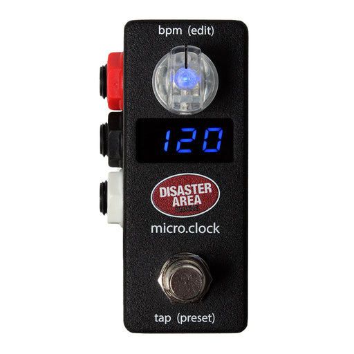 Disaster Area Designs Micro Clock Ultra-Compact Tap Tempo Controller Micro.clock