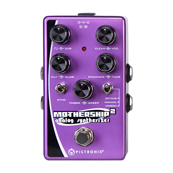 ギター Pigtronix Mothership Analog Synth Pigtronix Mothership 2 Analog Synthesizer Pedal | Vision Guitar