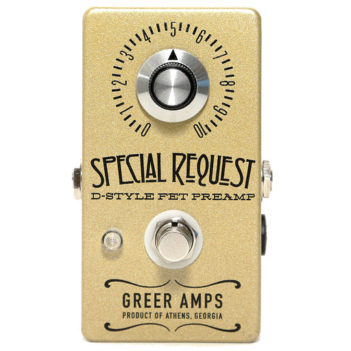 Greer Amps Special Request D-Style FET Preamp Overdrive