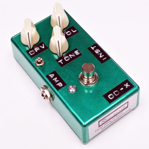 Shin's Music OD-X Overdrive Distortion Pedal Candy Green