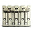 Leo Quan Badass II 4-String Bass Bridge Grooved Saddles Nickel BB-3342-001