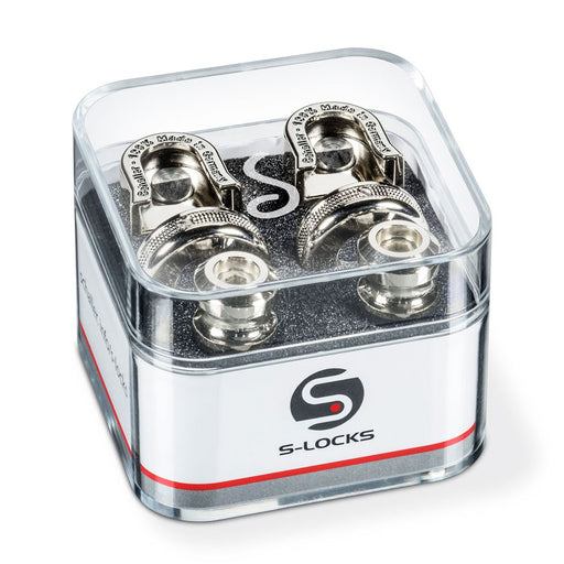 Schaller 445 S-Lock M Strap Lock System Nickel 14010101