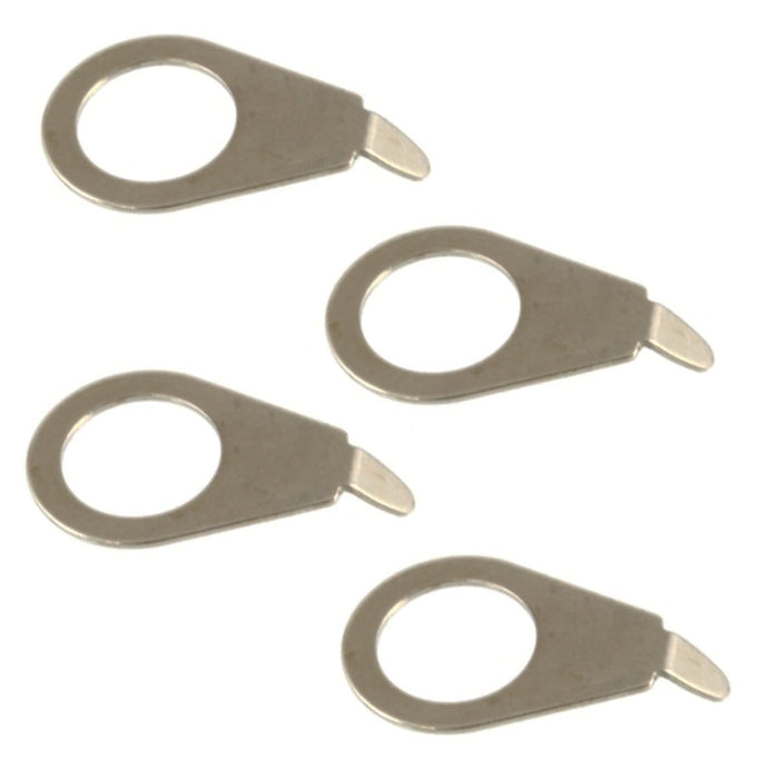 Set Of 4 Nickel Pointer Washers For Volume & Tone Controls
