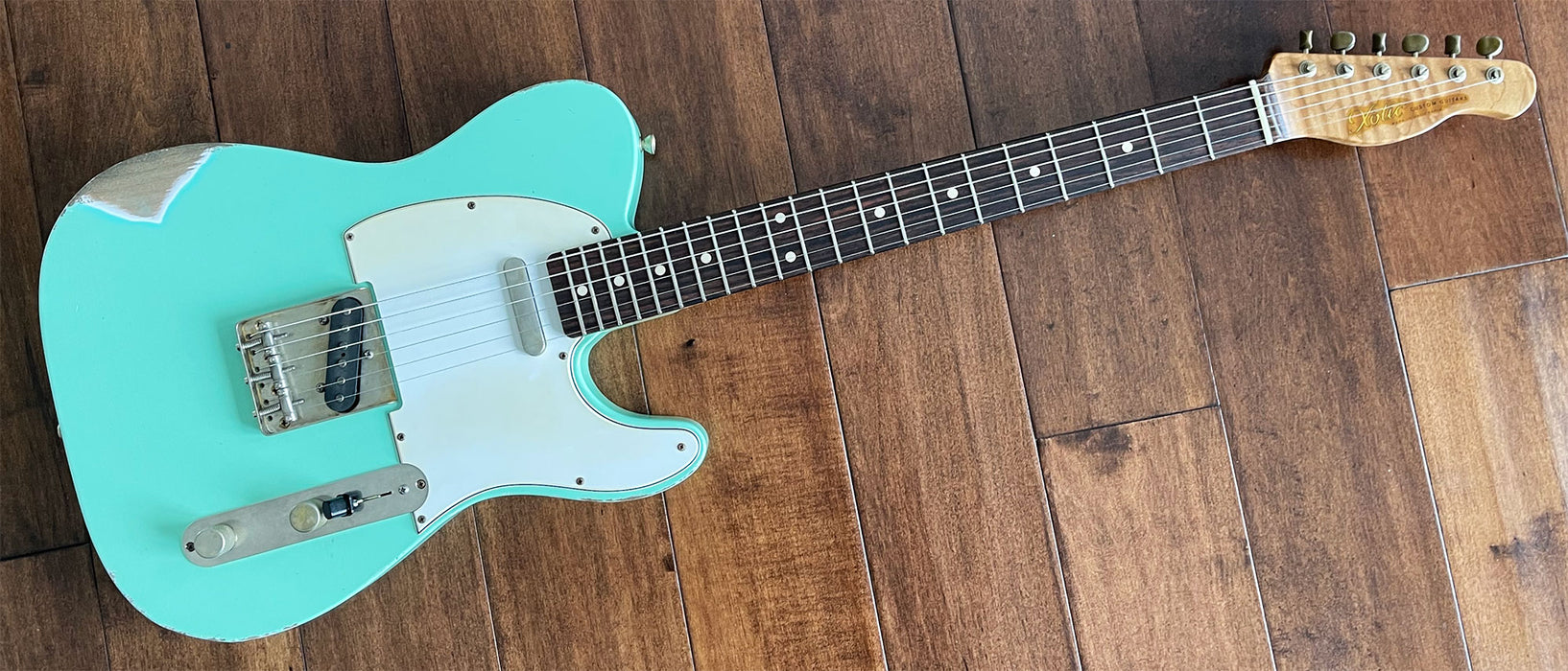 Xotic California Classic XTC-1 Electric Guitar Surf Green 2537