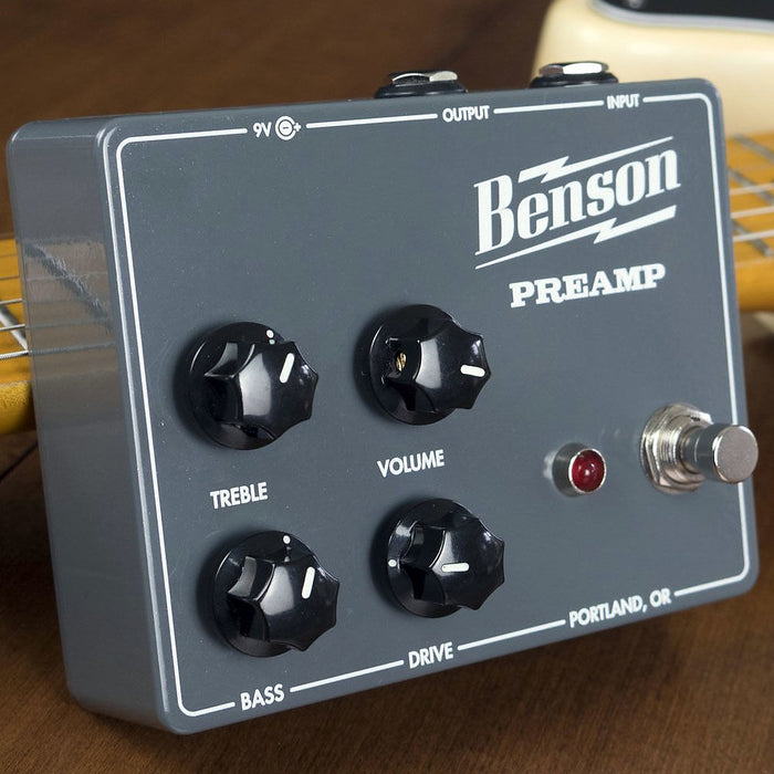 pedal amps guitar Benson Amps FET Preamp Pedal