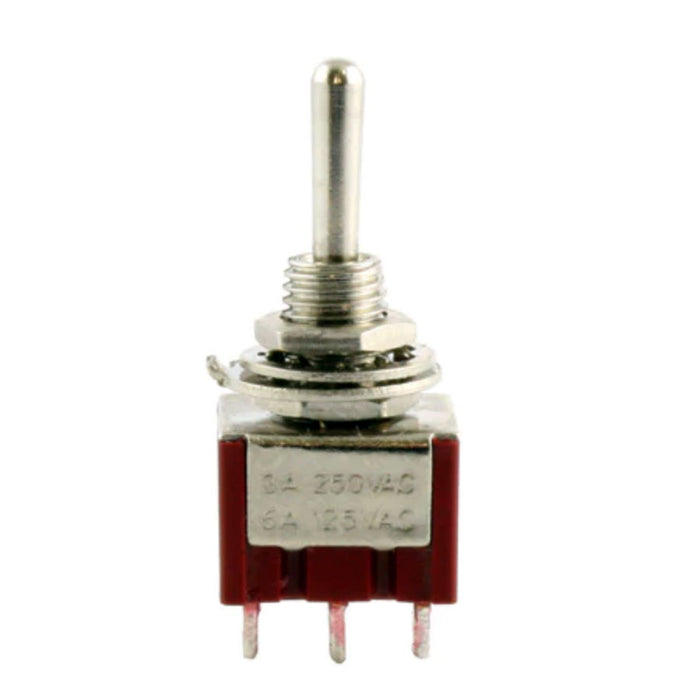 On-On-On DPDT Mini Switch Round Bat EP-4180-010