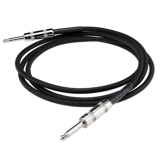 Dimarzio 10' Black Overbraid Instrument Cable EP1710SSBK