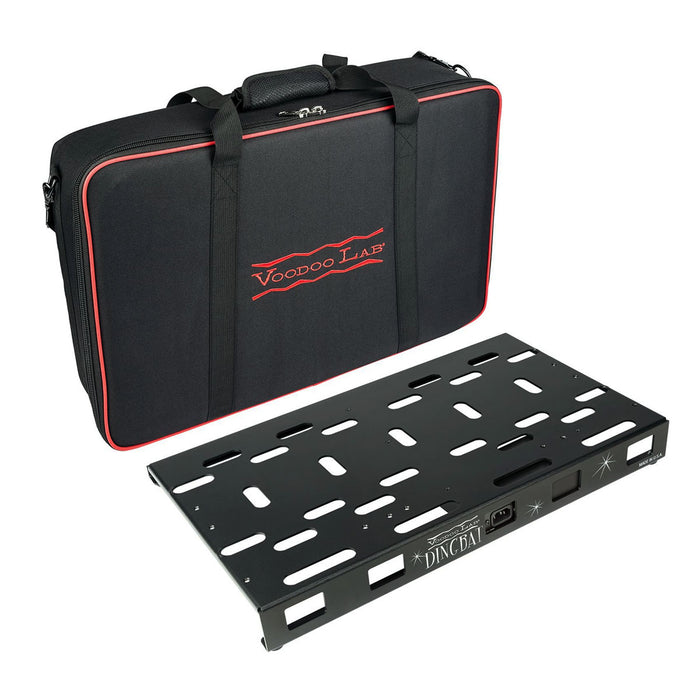Voodoo Lab DBMP3 Dingbat Medium Pedalboard w/ Pedal Power 3