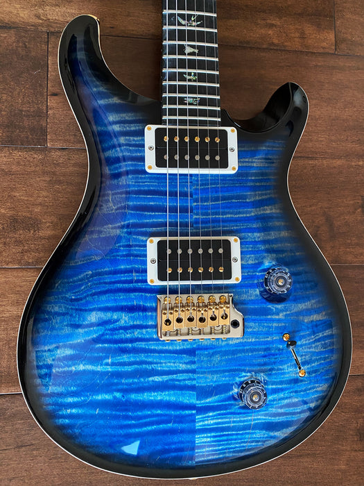 PRS Custom 22 Artist Package Electric Guitar River Blue Smokeburst 0303816