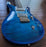 2020 PRS Custom 24 Electric Guitar Pattern Regular Faded Blue Wrap 0308558