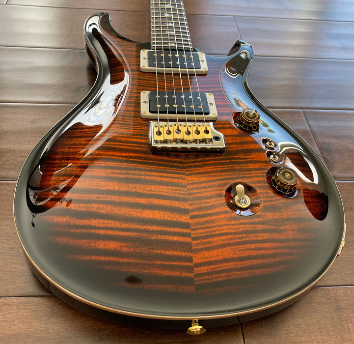 PRS 35th Anniversary Custom 24 Orange Tiger Smokeburst 10-Top 0319817