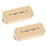 Lindy Fralin P-90 Soapbar Hum-Cancelling Pickup Set P90 Cream Covers