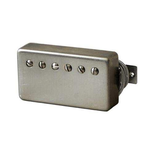 Lindy Fralin Pure P.A.F. 9K Humbucker Humbucking Pickup Raw Nickel Cover