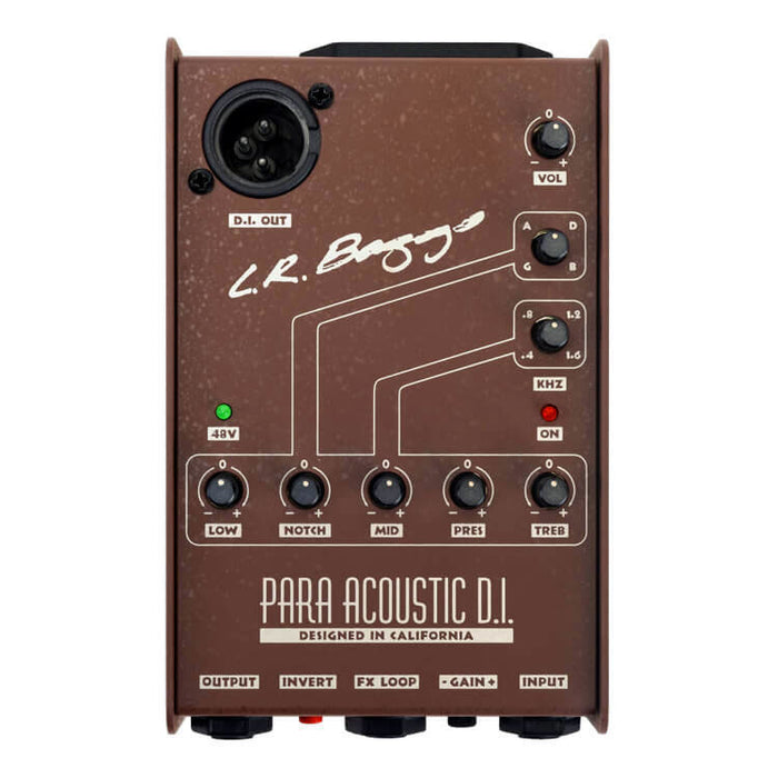 LR Baggs Para Acoustic DI Studio Quality Direct Box Acoustic Guitars