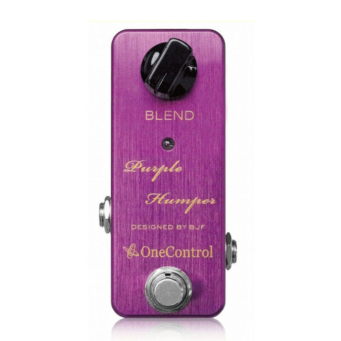 mid boost guitar pedal One Control Purple Humper Overdrive Pedal By BJF