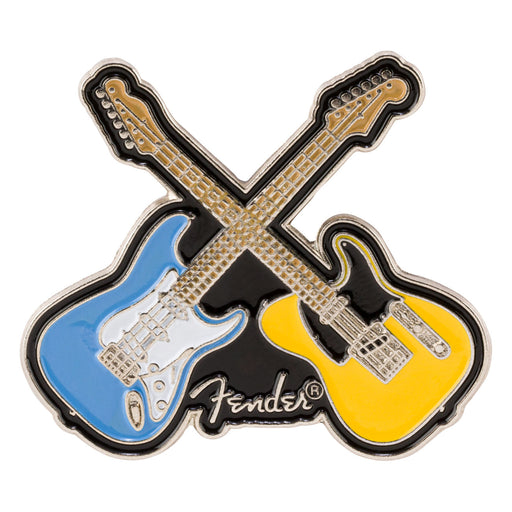 Fender Crossed Guitars Enamel Pin Multi-Color 9122421102